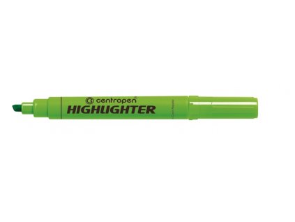 Zvýrazňovače Centropen 8552 HIGHLIGHTER zelený