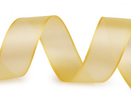 Stuha lesklá s vlascem šíře 30 mm (Balení 25 m, Varianta 841 šedá světlá)