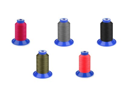 Nitě elastické Sabaflex 120; 1500 m (Balení 1 ks, Varianta 2000 bílá)