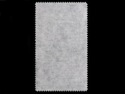 Netkaná textilie na střihy Perlan 45 g/m² šíře 70 cm (Balení 1 m, Varianta bílá)
