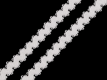 Ozdobná pruženka šíře 10 mm (Balení 1 m, Varianta 1 Off White)