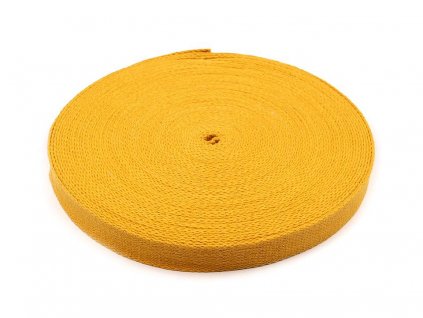 Bavlněný popruh šíře 25 mm (Balení 5 m, Varianta 6 černá)
