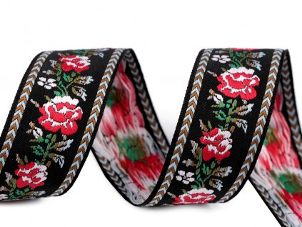 Krojová vzorovka šíře 34 mm (Balení 1 m, Varianta černá)