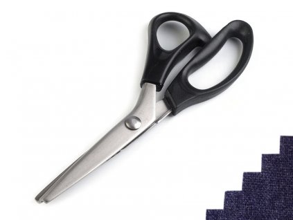 Entlovací nůžky délka 24 cm zoubky (Balení 1 ks, Varianta černá)