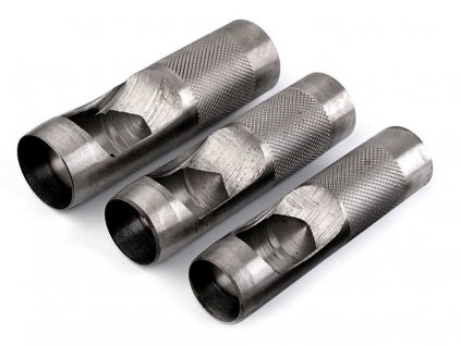 Výsečník / děrovač na látky Ø25 mm, Ø26 mm, Ø28 mm, Ø32 mm (Balení 1 ks, Varianta 28 mm nikl)