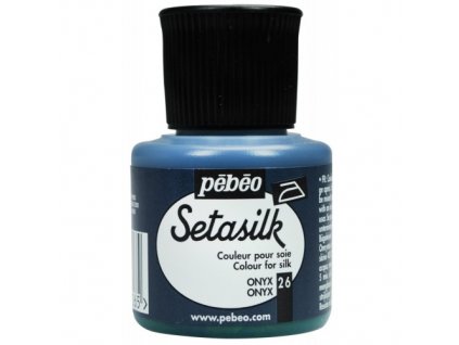 Barva na hedvábí Setasilk 45 ml - Onyx 26