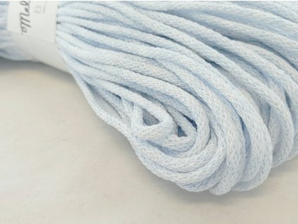 449306 bavlnena snura yarnmellow berry 3mm svetle modry melir