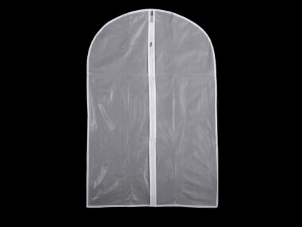 Obal na oděvy (Balení 1 ks, Varianta 2 (60x110 cm) bílá)