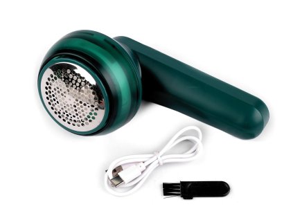 Odstraňovač žmolků - odžmolkovač, USB nabíjecí (Balení 1 ks, Varianta 2 zelená tmavá)