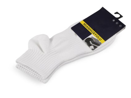Bavlněné antibakteriální ponožky unisex (Balení 1 pár, Varianta 1 bílá)