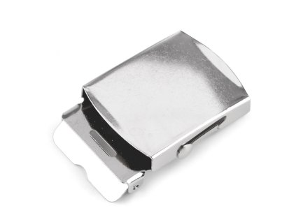 Kovová spona na opasek průvlek 40 mm (Balení 1 ks, Varianta nikl)