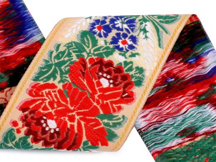 Krojová vzorovka šíře 70 mm (Balení 1 m, Varianta krémová)