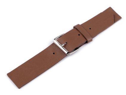 Zapínání z eko kůže šíře 30 mm (Balení 1 pár, Varianta 1 hnědá světlá)