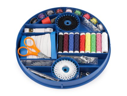 Sada na šití (Balení 1 ks, Varianta modrá)