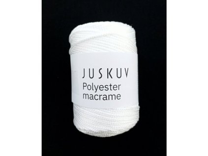 Polyester macrame 2 - balení 5+1 zdarma  Polyesterová příze Juskuv o délce 145m