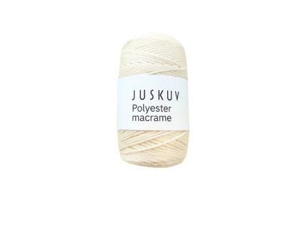 Polyester macrame 15- balení 5+1 zdarma  Polyesterová příze Juskuv o délce 145m