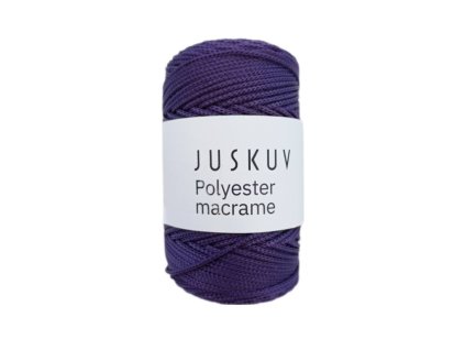 Polyester macrame 19- balení 5+1 zdarma  Polyesterová příze Juskuv o délce 145m