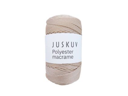 Polyester macrame 4- balení 5+1 zdarma  Polyesterová příze Juskuv o délce 145m