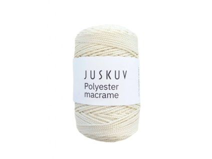 Polyester macrame 40- balení 5+1 zdarma  Polyesterová příze Juskuv o délce 145m