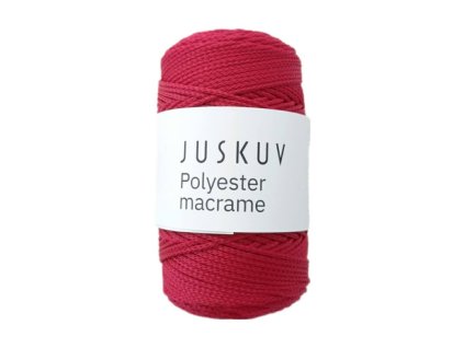 Polyester macrame 9- balení 5+1 zdarma  Polyesterová příze Juskuv o délce 145m