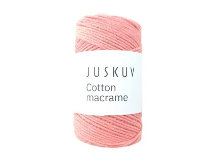 Cotton macrame 15 - balení 3+1 zdarma  Bavlněná příze Juskuv o délce 160m