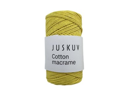 Bavlněná příze Juskuv Cotton macrame 21 - balení 3+1 zdarma