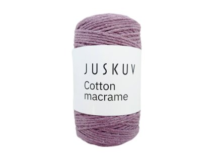 Bavlněná příze Juskuv Cotton macrame 27 - balení 3+1 zdarma