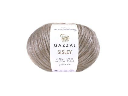 Sisley 5711  Lesklá příze Gazzal o délce 105m