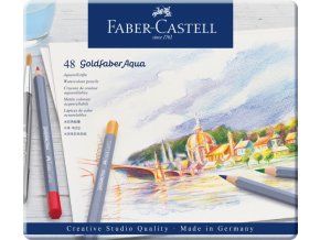Pastelky Goldfaber Aqua 48 barev plech