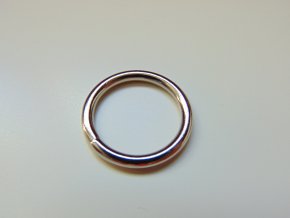Kroužek stříbrný 20 mm