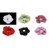 Gumička scrunchie do vlasů (Balení 1 ks, Varianta 1 bílá)