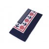 Bavlněný šátek s kotvami 55x55 cm