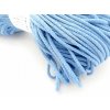 264908 1 bavlnena snura yarnmellow berry 3mm nebesky modra