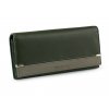 Dámská peněženka 9,5x18,5 cm (Balení 1 ks, Varianta 12 petrolejová)