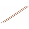 Rovné jehlice č. 3,5; 4; 4,5; 5 bambus (Balení 1 pár, Varianta 1 (3,5 mm) bambus tmavý)