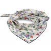 Bavlněný šátek s lučními květy 55x55 cm
