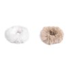 Gumička do vlasů kožešinová (Balení 1 ks, Varianta 1 Off White)