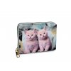 Dámská / dívčí peněženka kočky 9,5x12,5 cm