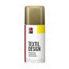 Barva na textil ve spreji Marabu Textil Design spray 150 ml - zlatá metalická 784