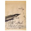 Papír na kaligrafii SMLT Star Pad Calligraphy A5, 90g/m, 30 listů