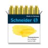 Schneider bombičky inkoustové 6 ks - žluté