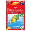 Trojhranné Pastelky Faber-Castell ECO 36 ks + ořezávátko