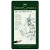 Umělecké grafitové tužky Faber-Castell 9000 Art Set 119065 12 ks kovová krabička
