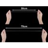 Silikonová pruženka / lastin šíře 4 mm elastická (Balení 20 m, Varianta transparent)