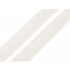 Bavlněná krajka / vsadka paličkovaná šíře 34 mm (Balení 13.5 m, Varianta 1 bílá)