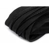 Zip stanový spirálový No 10 s oboustranným jezdcem délka 195 cm (Balení 1 ks, Varianta černá)