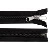 Zip stanový spirálový No 10 s oboustranným jezdcem délka 200 cm (Balení 1 ks, Varianta (322) černá)