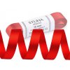 Atlasová stuha oboulící svazky po 5 m šíře 15 mm (Balení 5 m, Varianta 101 bílá)
