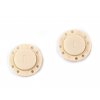 Magnetické zapínání přišívací / knoflík Ø23 mm (Balení 2 sada, Varianta 1 bílá)