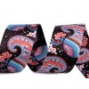 Hladký oboustranný popruh paisley šíře 38 mm (Balení 1 m, Varianta 1 modrá)